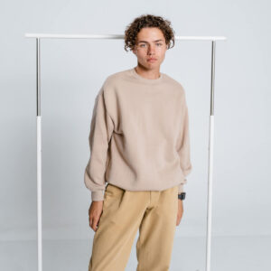 Brown oversized sweatshirt